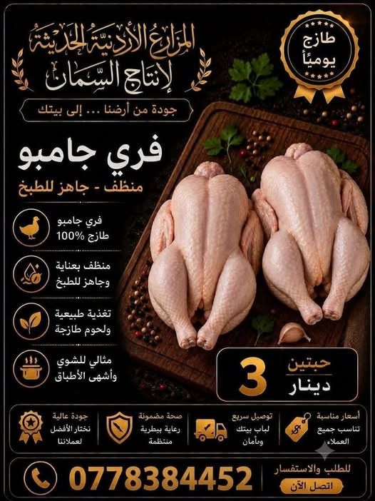 Jumbo Chicken – Cleaned & Ready to Cook