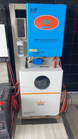 Complete Solar Power System (Panels, Batteries & Inverter) — Jordan (4)