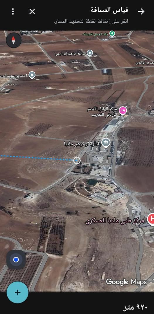 أرض 3.5 دونم - ماعين، مادبا