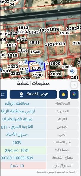 Residential Land Plot 1031 sqm – Al Dhulail — Al Dhulail, Jordan (4)