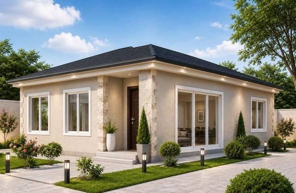 منزل مسبق الصنع 50 متر — الأردن (2)