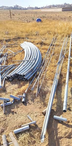 Greenhouse Frame (No Plastic Cover) 9x22m - 10 Arches — Mafraq, Jordan (2)