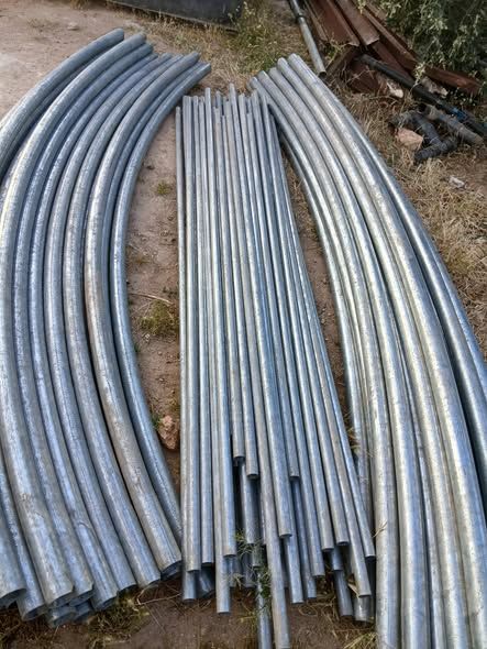 40m x 9m Agricultural Plastic Greenhouse Tunnel — Mafraq, Jordan (2)