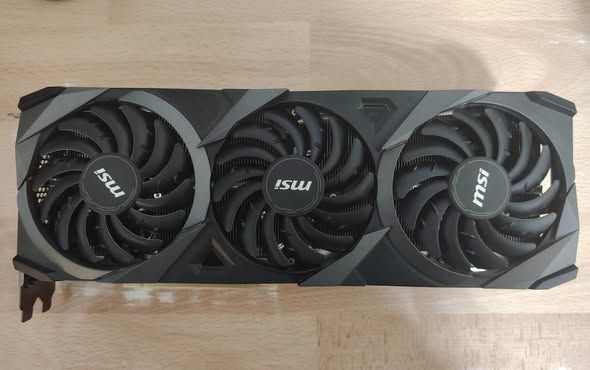 كرت شاشة RTX 3080 10GB MSI Ventus 3 OC LHR