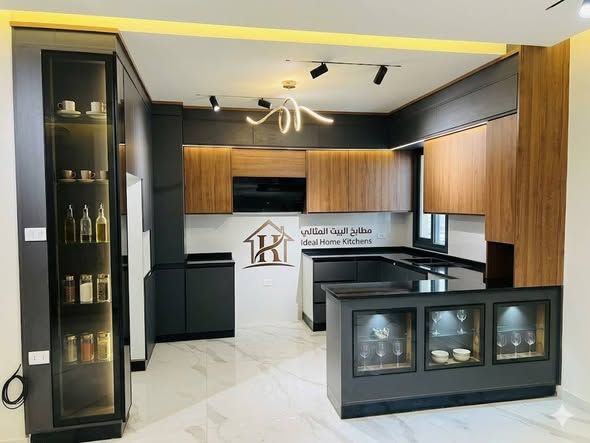 مطبخ ألمنيوم راكب - تصميم حرف U أو L — إربد, الأردن (2)