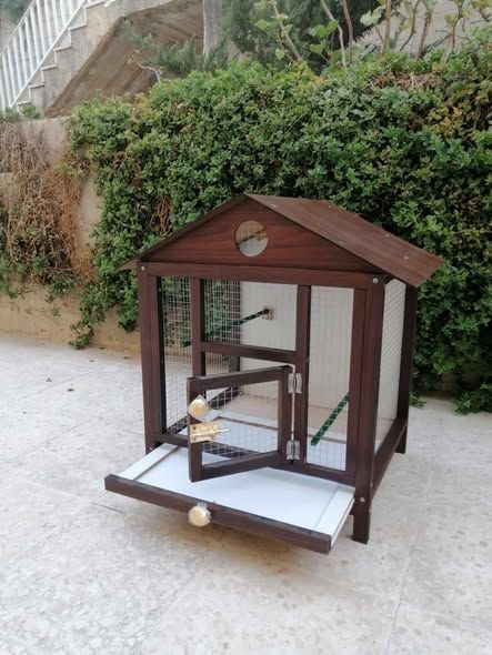 Custom-Made Wooden Bird Cage — Jordan (2)