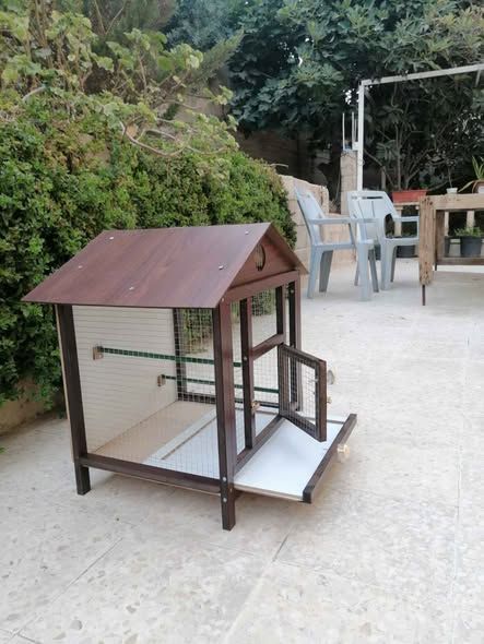 Custom-Made Wooden Bird Cage — Jordan (4)