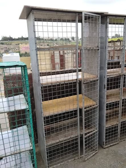 Heavy-Duty Iron Pigeon Cages (Set of 4) — Amman, Jordan (3)