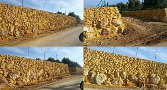 استصلاح أراضي وبناء سلاسل حجرية للمزارع — الأردن (4)
