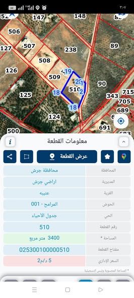 مزرعة 3400م في جرش - قرية عنيبة — جرش, الأردن (3)