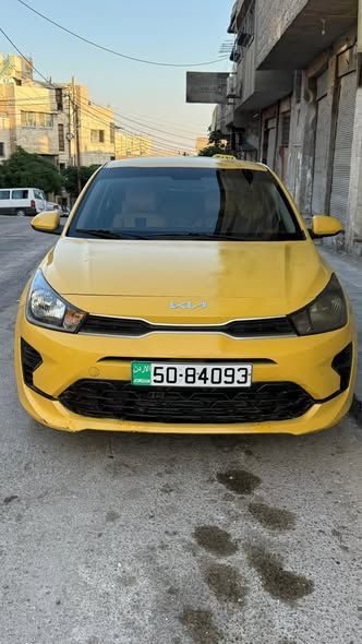 تكسي كيا ريو 2022 طبعة حرة — الزرقاء, الأردن (2)