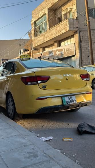 تكسي كيا ريو 2022 طبعة حرة — الزرقاء, الأردن (5)