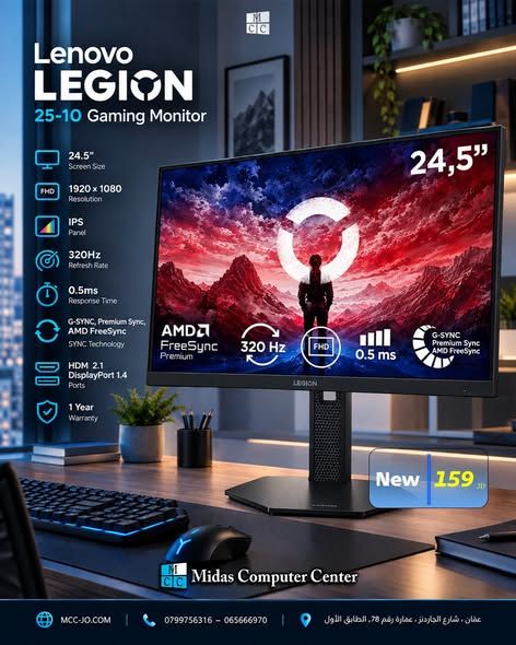 شاشات Lenovo Legion للألعاب — الجاردنز، الأردن (3)