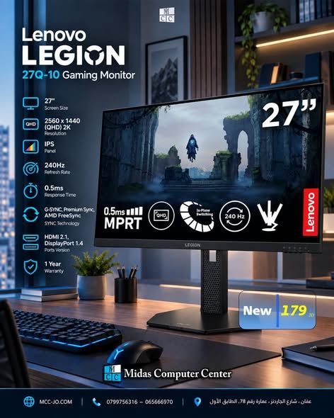 شاشات Lenovo Legion للألعاب — الجاردنز، الأردن (4)