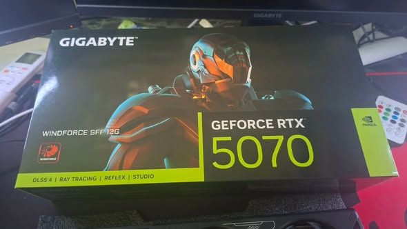 كرت شاشة Gigabyte RTX 5070 Windforce OC 12GB