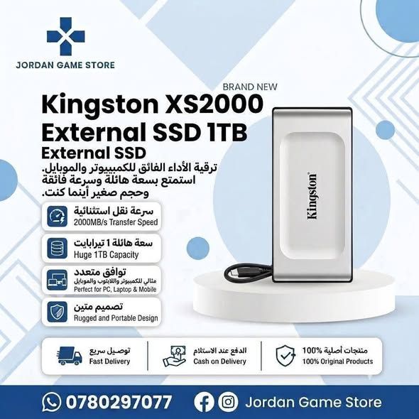 قرص Crucial T500 PRO NVMe M.2 - سعة 2 تيرابايت — الأردن (5)