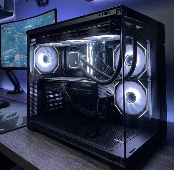 جهاز كمبيوتر Core i5-14400F وكرت شاشة RTX 5060 Ti 16GB