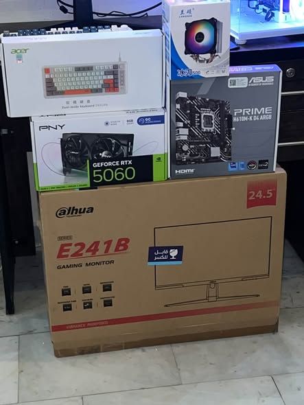 كمبيوتر جيمنج Core i5-12400F مع RTX 5060 — بيادر وادي السير، الأردن (3)